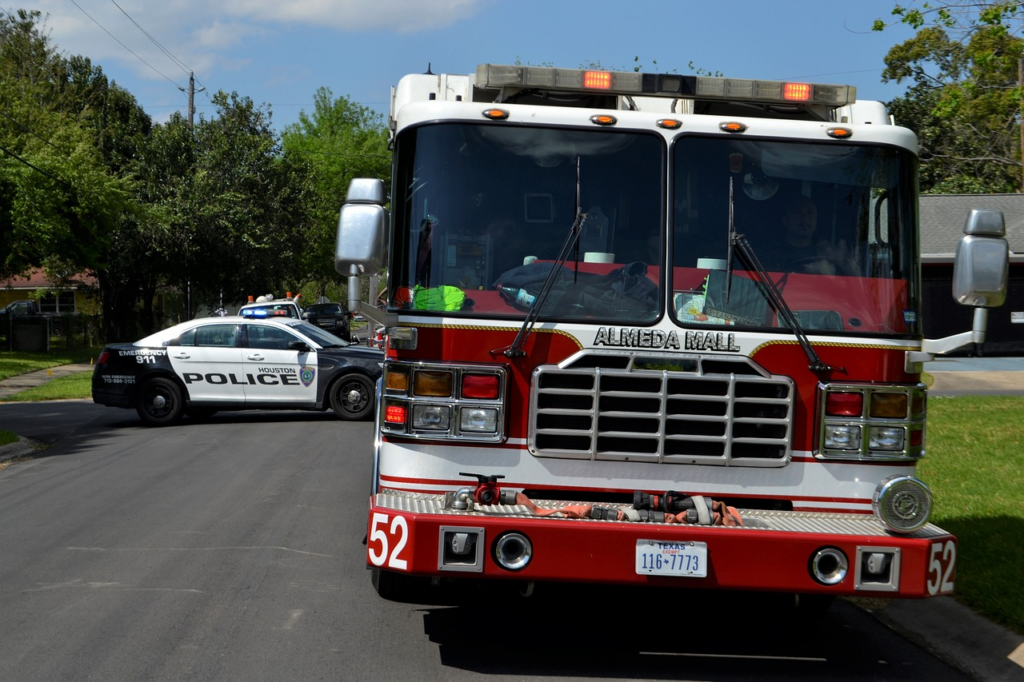 An image showcasing the Blanchardville Police Department in action